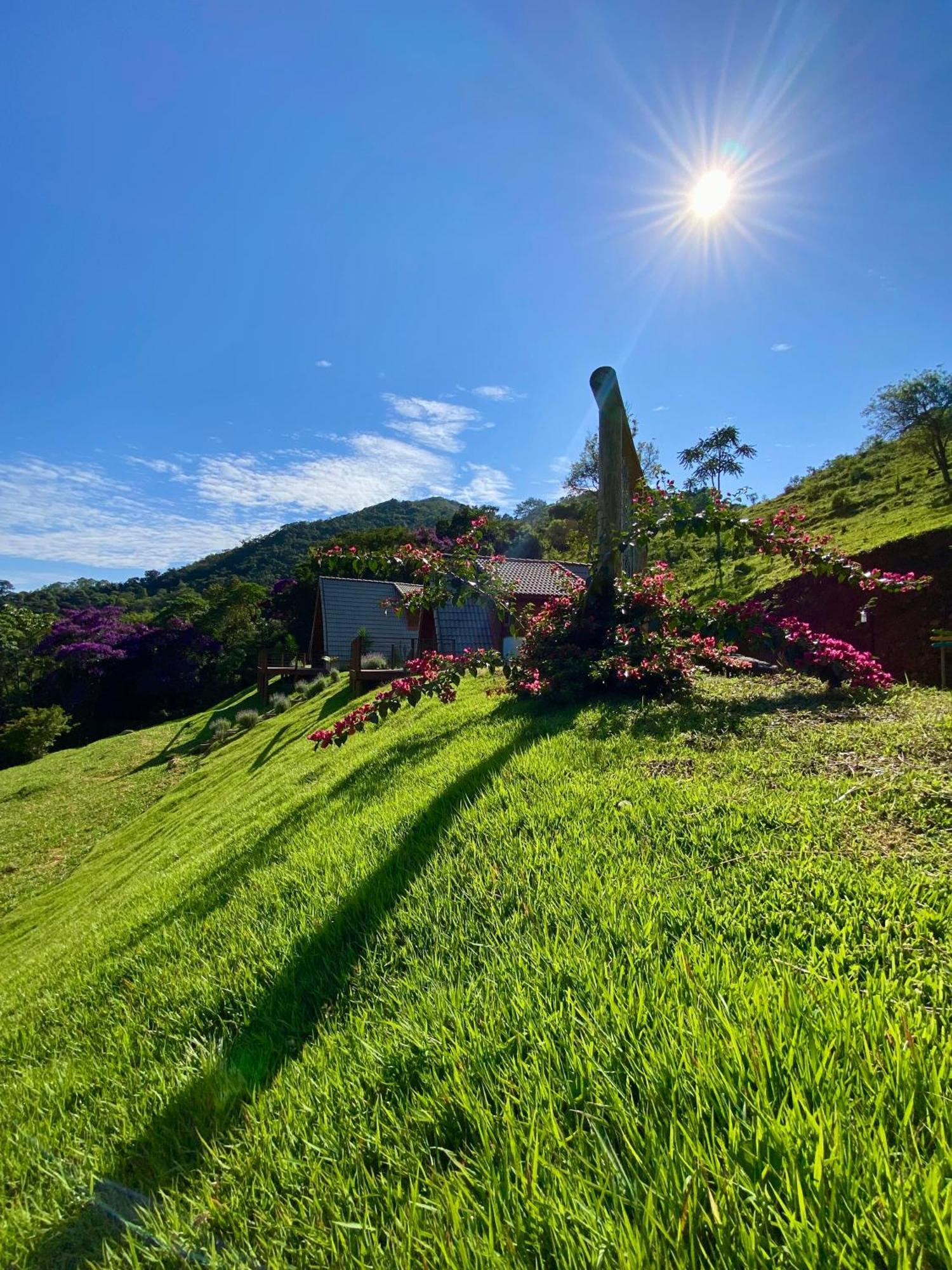 Chales Fazenda Floresta Das Araucarias クーニャ エクステリア 写真