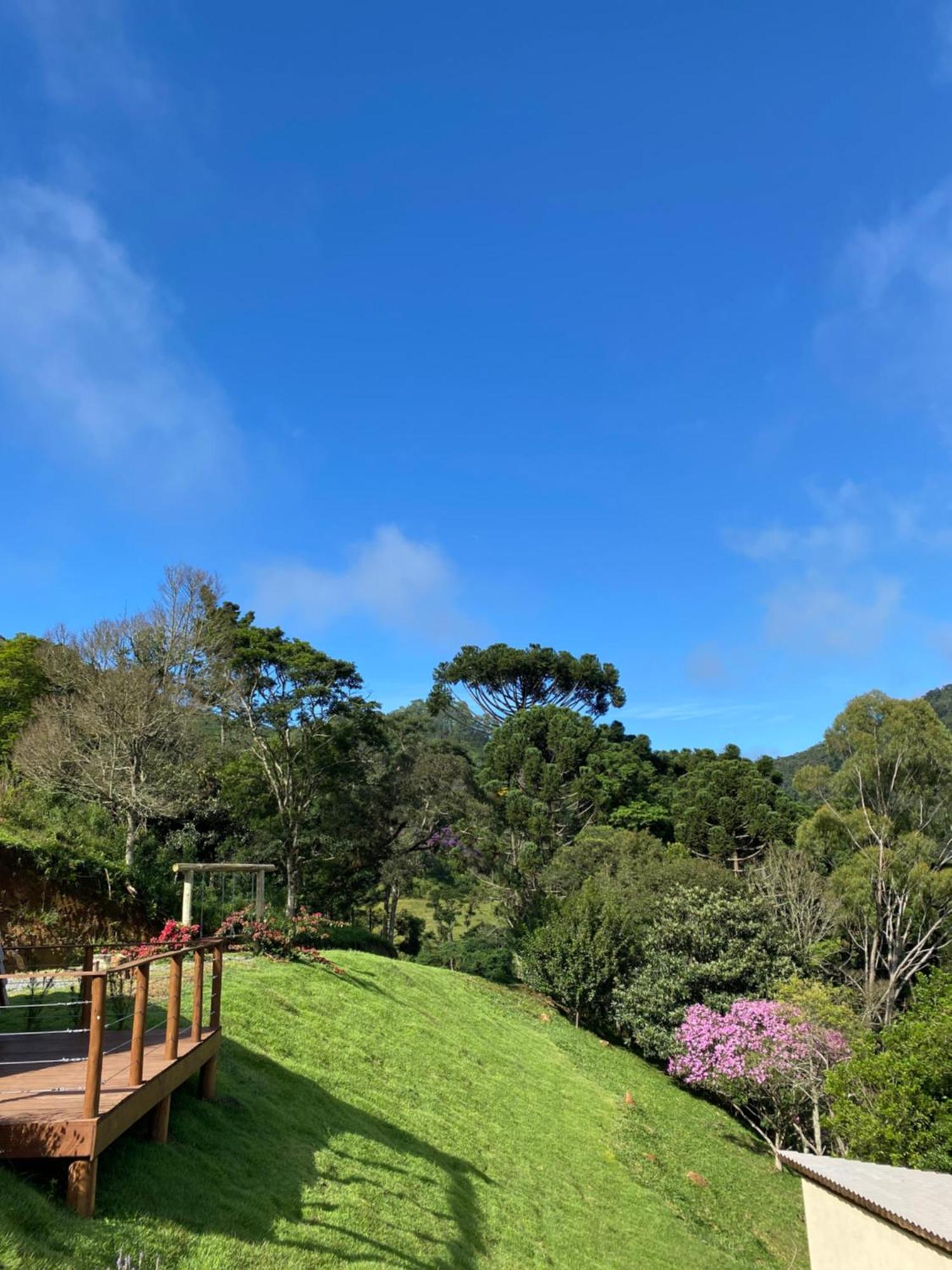 Chales Fazenda Floresta Das Araucarias クーニャ エクステリア 写真
