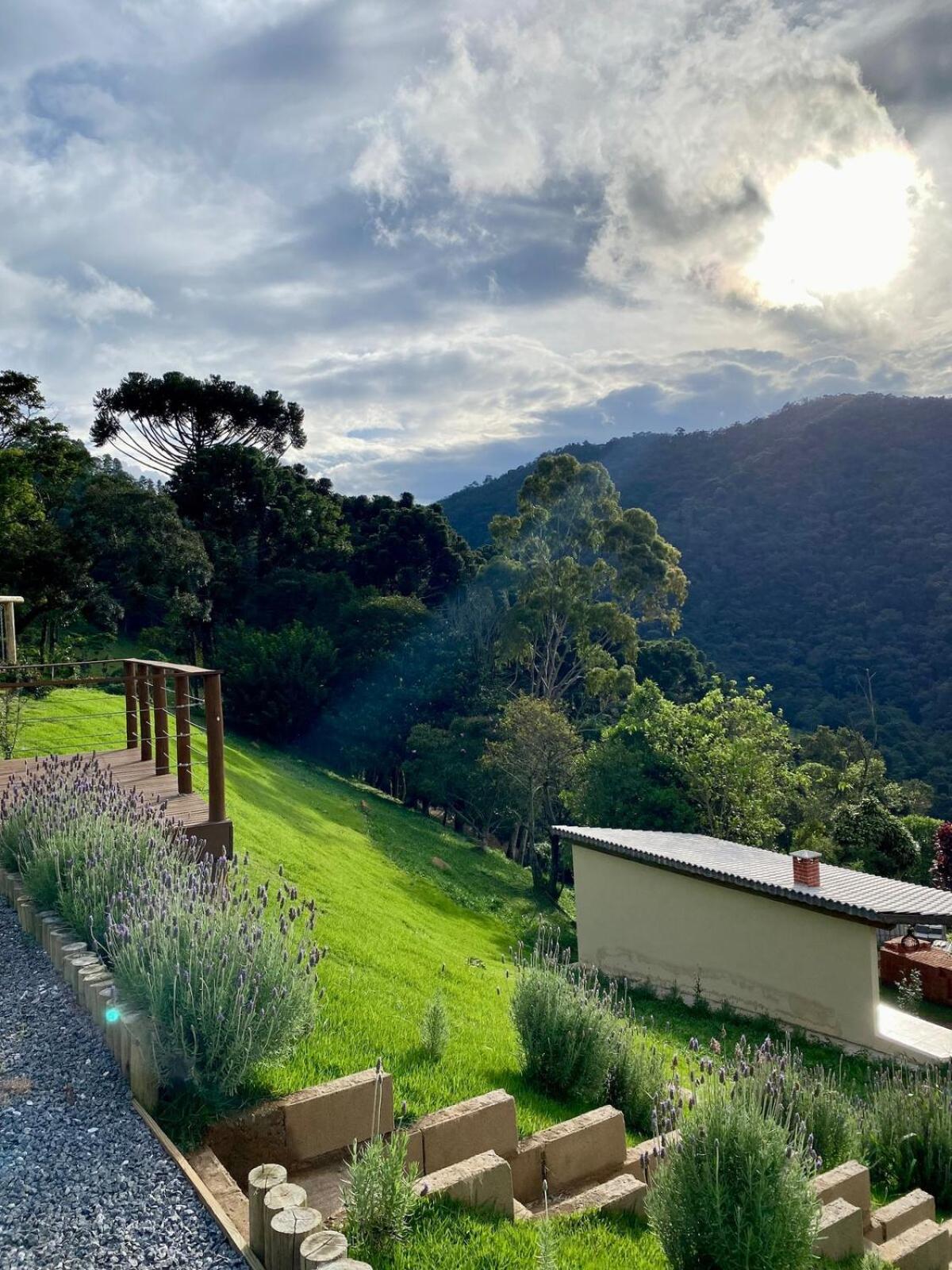 Chales Fazenda Floresta Das Araucarias クーニャ エクステリア 写真