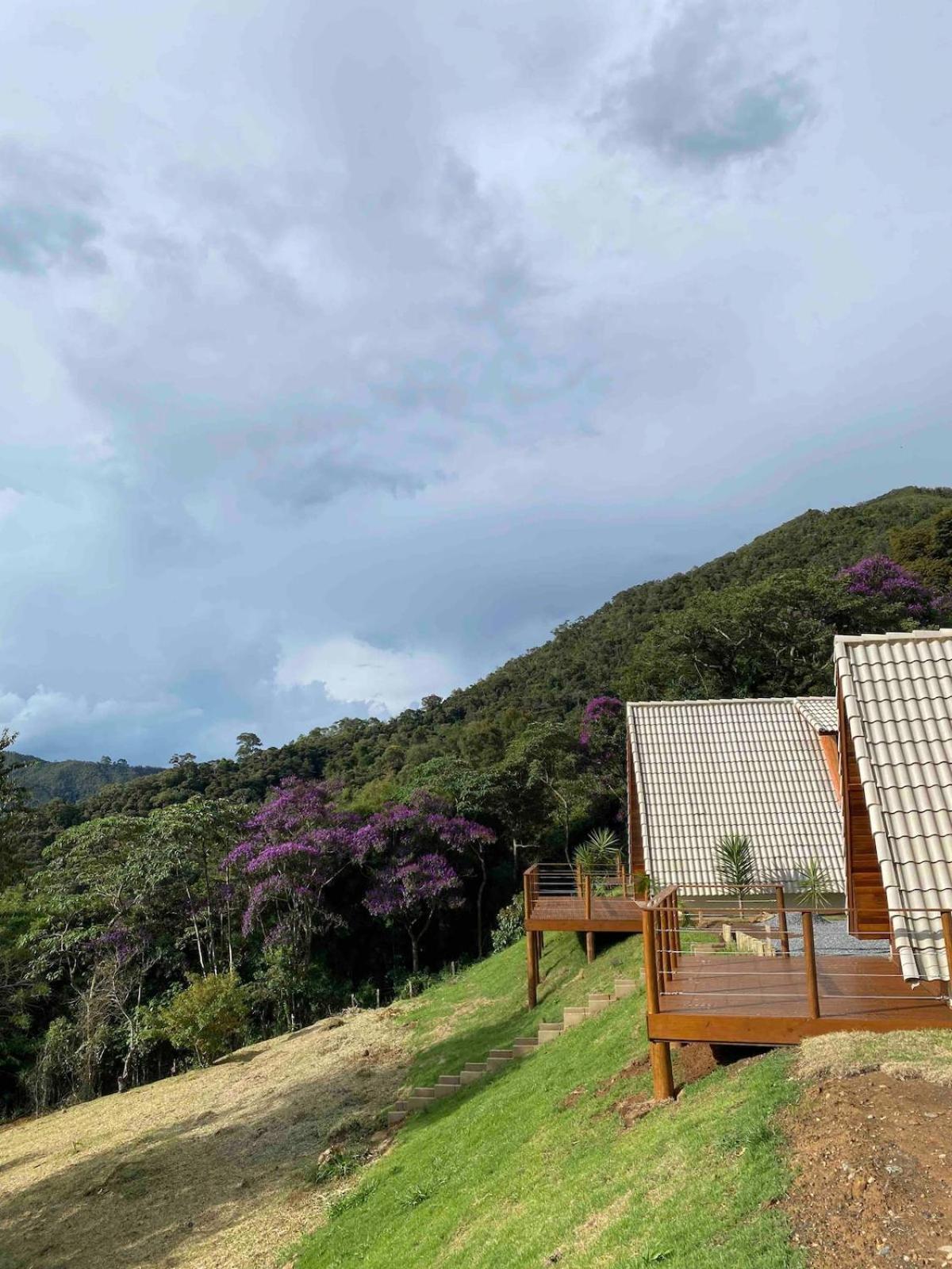 Chales Fazenda Floresta Das Araucarias クーニャ エクステリア 写真